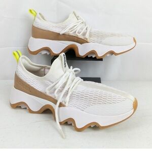 Sorel Kinetic Impact  Lace Up Sneakers Women Size 10.5 White  2030311125